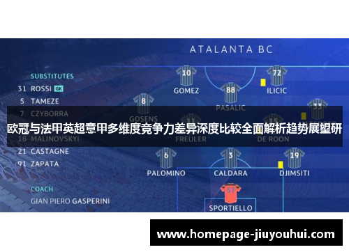 欧冠与法甲英超意甲多维度竞争力差异深度比较全面解析趋势展望研